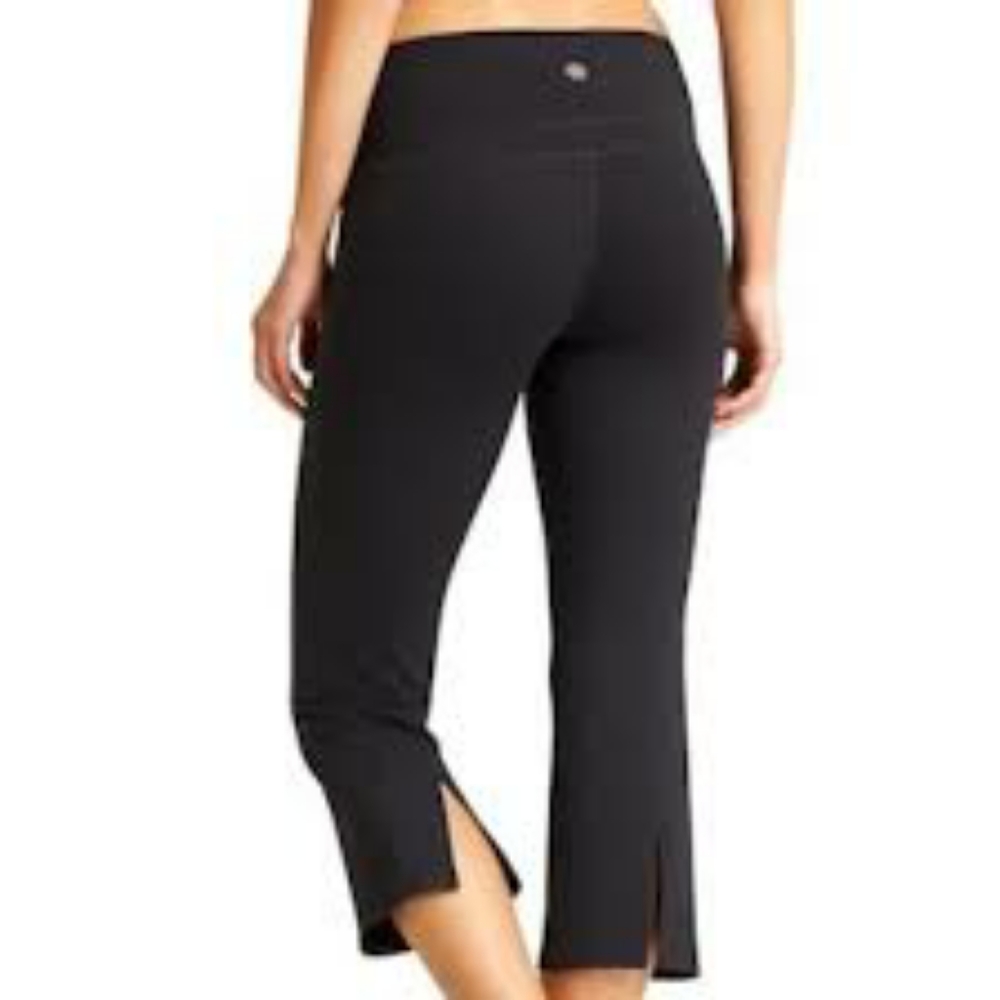 Athleta Power Up Capri Legging‎ Wide Leg Black Size XXS